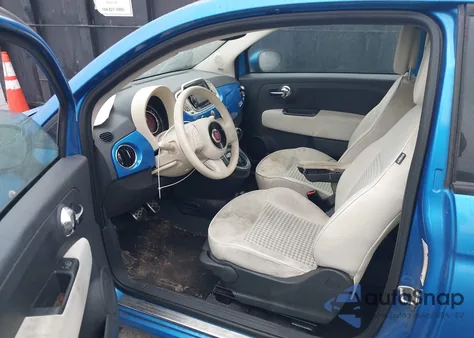 2016 Fiat 500 Easy from USA, damaged, VIN 3C3CFFKRXGT144828